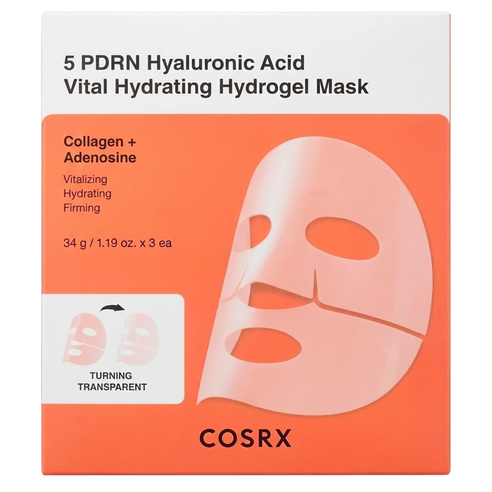 5 PDRN Hyaluronic Acid Vital Hydrating Hydrogel Mask